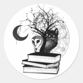 Two Worldsステッカー ラウンドシール