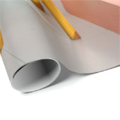 Two yellow wooden bar stools ラッピングペーパー (ロールコーナー)