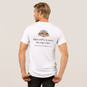 TwoChicks Tシャツ (ロゴ ビッグスティックス バック) (裏面全面)