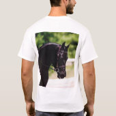 Twofoals2006はyに、2頭の美しい子馬…持って来ました Tシャツ (裏面)