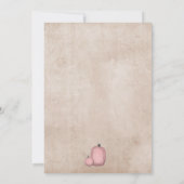 Twoo Spooky Kawaii Ghost Halloween Birthday 招待状 (裏面)