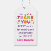 TWOttiフルーティー2ndバースデーパーティーの好意タグ ギフトタグ (正面)