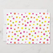 TWOttiフルーティ誕生日写真サンキューカード サンキューカード (裏面)