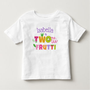 TWOtti Frutti 2ndバースデーシャツ トドラーTシャツ