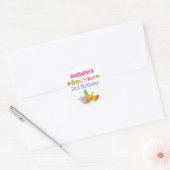 TWOtti Frutti 2ndバースデーパーティー好意ステッカー ラウンドシール (封筒)