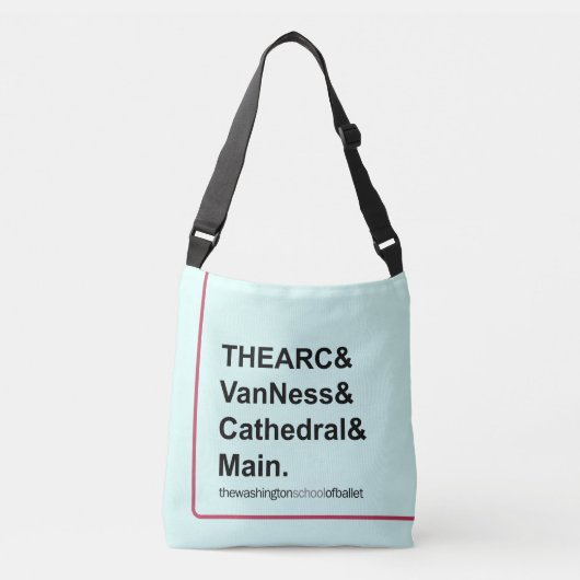 TWSBロケーション& -トート クロスボディバッグ (正面)