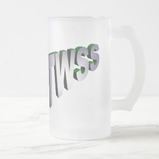 TWSSによって曇らされるビールステイン フロストグラスビールジョッキ