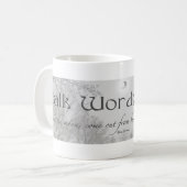 TWtMの禅の大きい旗のマグ コーヒーマグカップ (正面左)