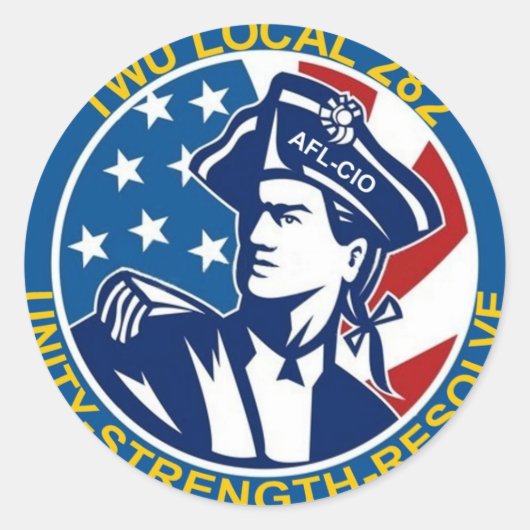 TWUローカル282 ラウンドシール (正面)