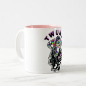 TWUNTのコップ#3 ツートーンマグカップ (正面左)