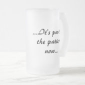 TWWマグコレクション フロストグラスビールジョッキ (正面右)