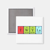Twyla周期表名磁石 マグネット (正面/裏面)