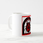 TXのてんとう虫のマグ コーヒーマグカップ (正面左)