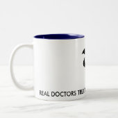 TX実質の博士 ツートーンマグカップ (左)