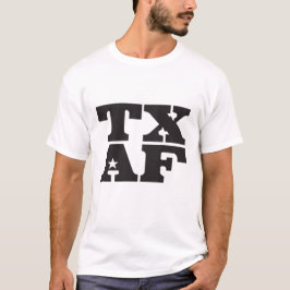 TXAFテキサス州のTシャツ Tシャツ