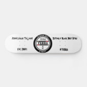 TXBBAのスケート板 スケートボード (横)