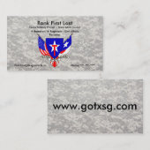 TXSGの名刺 名刺 (正面/裏面)