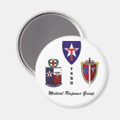 TXSG医療応答グループ マグネット (正面/裏面)