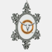 TXVPオーナメント スノーフレークピューターオーナメント (左)