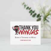 TY忍者はがき ポストカード (スタンド正面)