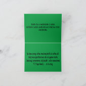 TY 001 – 誰かスペシャル サンキューカード (内部)