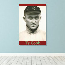 Ty Cobbキャンバス印刷
