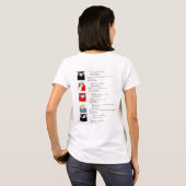 Ty、Gabriel、John James、Nickのイラスト Tシャツ (裏面フル)