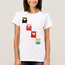 Ty、Gabriel、John James、Nickのイラスト Tシャツ