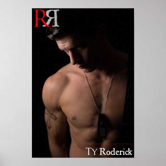 Ty Roderick:無地の Ground ポスター (正面)
