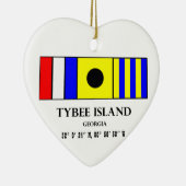 Tybeeの島の航海のな旗 セラミックオーナメント (右)