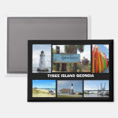 Tybee Island, Georgia  マグネット (正面/裏面)