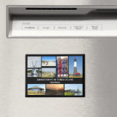 Tybee Island Georiga  マグネット (インサイチュ (食洗機))