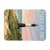 Tybee Island Light マグネット (横)