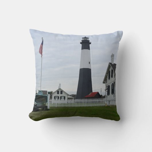 Tybee Island Light houseの写真 クッション (正面)