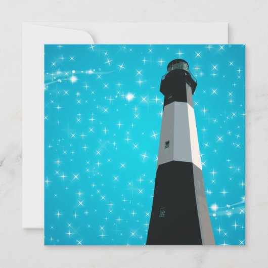 tybee island light station invitation 招待状 (正面)