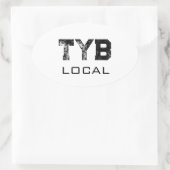 Tybee Local 楕円形シール (バッグ)