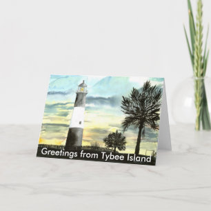 TYBEEISLANDLIGHTPOSTERのTybeeからの挨拶は…あります カード