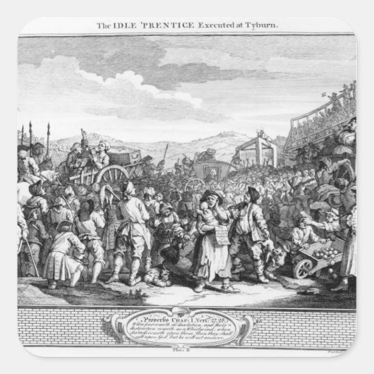 Tyburnで実行されるアイドル状態の'イベント スクエアシール (正面)