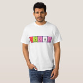 Tycho期別表名のシャツ Tシャツ (正面フル)