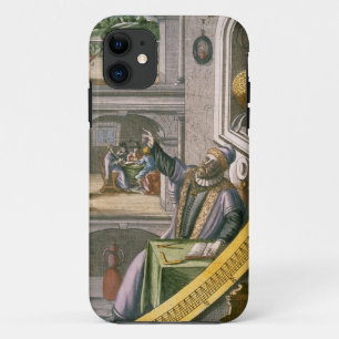 Tycho Brahe (1546-1601年)は彼のastroの中の40を、老化させました iPhone 11 ケース