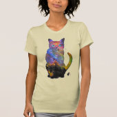 Tycho Space In Cat T-shirt Tシャツ (正面)