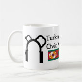 TYCVFのマグ コーヒーマグカップ (左)