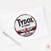 Tydolフライングガソリンサイン クリスタルバージョン スクエアシール (封筒)