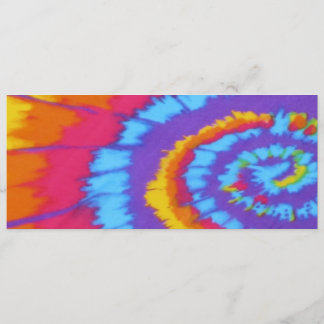 Tye-の染料の誕生日の招待 招待状