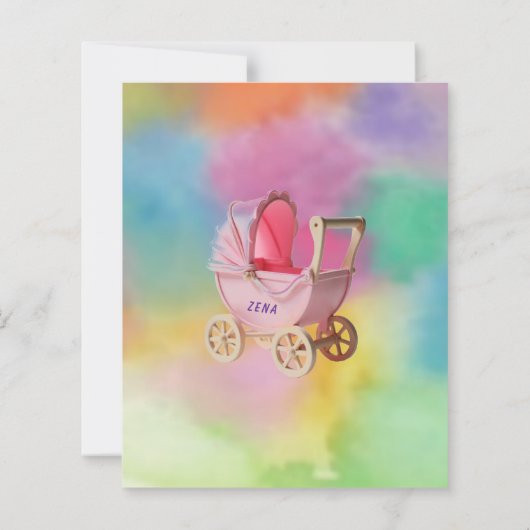 Tye-Dyeプリンセスベビーシャワー (裏面)