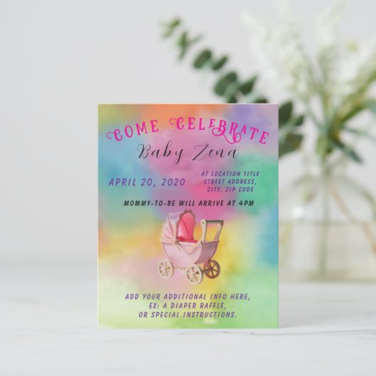 Tye-Dyeプリンセスベビーシャワー (スタンド正面)