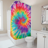 Tye-Dye-3シャワーカーテン シャワーカーテン (インサイチュ)