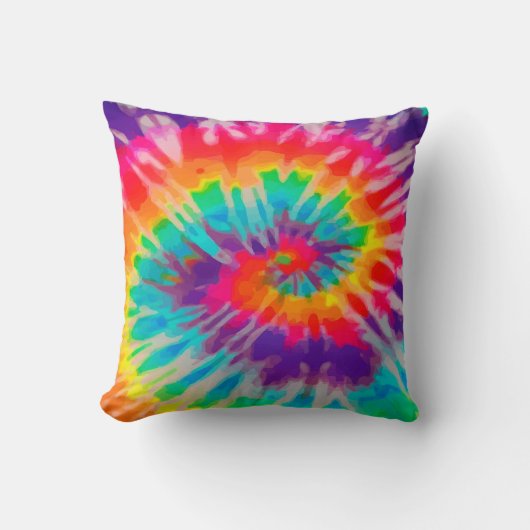 Tye-Dye-3装飾用クッション クッション (正面)
