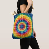 Tye-Dye-4トート トートバッグ (クローズアップ)