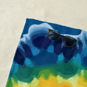 Tye-Dye-4ビーチタオル ビーチタオル (インサイチュ)